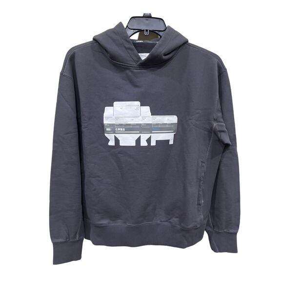 C2H4 Chemist Creations Hoodie Graphic Print Sweatshirt Mens Small Heavyweight - Picture 1 of 9
